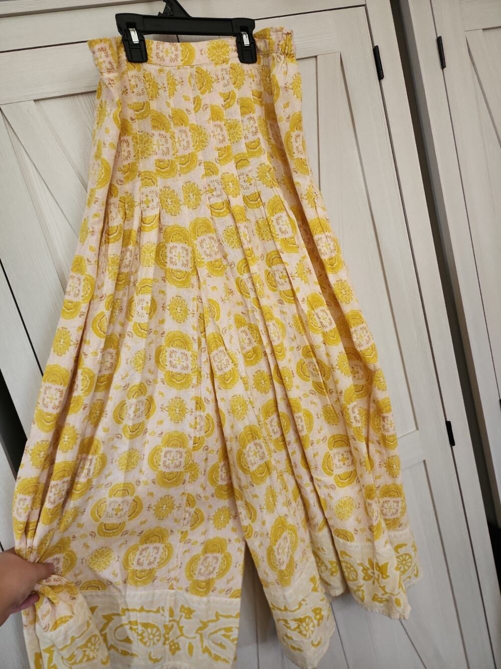 Free People Flow High Waist Pants yellow Women's SIZE SMALL